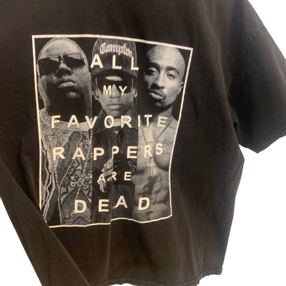 All My Favorite Rappers Are Dead T-Shirt - Picture 2 of 4